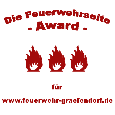 Award von der Feuerwehrseite (12/2008)